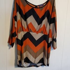 Caren sport chevron top large